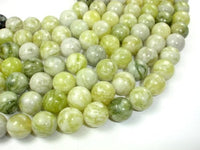 Jasper Beads, 14mm Round Beads-RainbowBeads