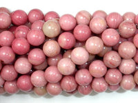 Rhodonite Beads, 8mm, Round Beads-RainbowBeads