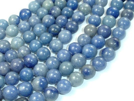 Blue Aventurine, 10mm Round Beads-RainbowBeads