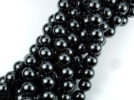 Hematite, 12mm Round Beads-RainbowBeads