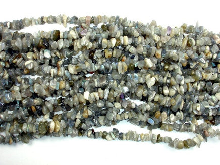 Labradorite Beads, 4mm - 9mm Chips Beads-RainbowBeads