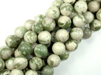 Peace Jade Beads, 12mm Round Beads-RainbowBeads