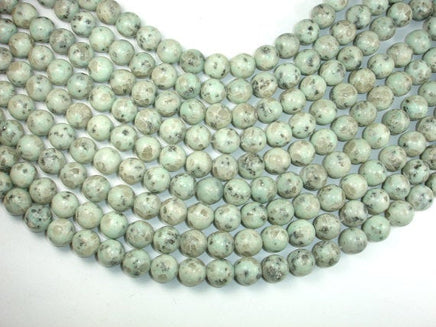 Sesame Jasper Beads, Kiwi Jasper, 12mm-RainbowBeads
